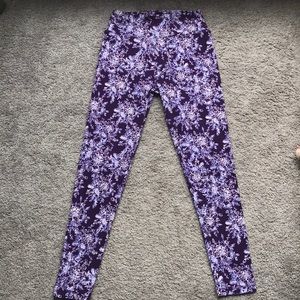 Lularoe purple leggings